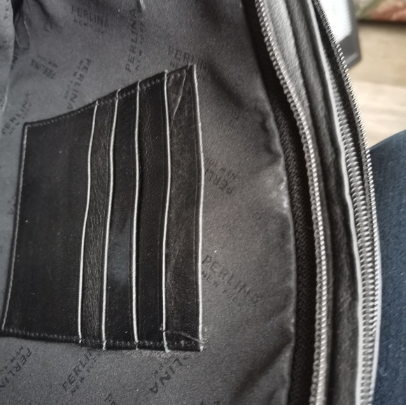 PERLINA NEW YORK LEATHER CROSSBODY BAGS BUNDLE (2 BAGS) - Picture 4 of 13